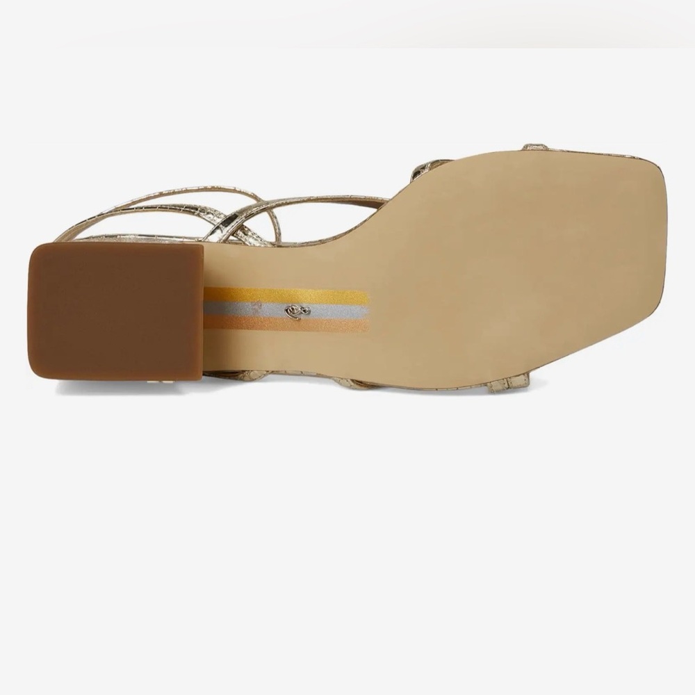 Sam Edelman Metallic Block Heel Sandals

Whitley - Picture 3 of 13
